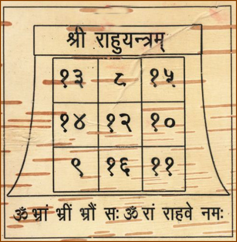 Rahu Yantra